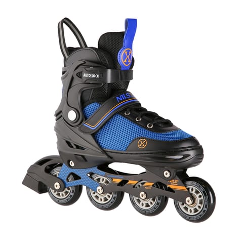 ⁨NH18188A 2in1 BLACK AND ORANGE SIZE M. M(34-38) INLINE SKATES WITH DIM. TUL. ICE HOCKEY NILS EXTREME⁩ at Wasserman.eu