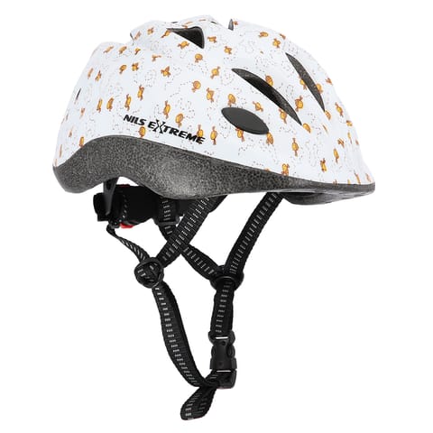 ⁨MTV65 BIAŁY ROZM. M (49-58 cm) KASK DZIECIĘCY NILS EXTREME⁩ w sklepie Wasserman.eu