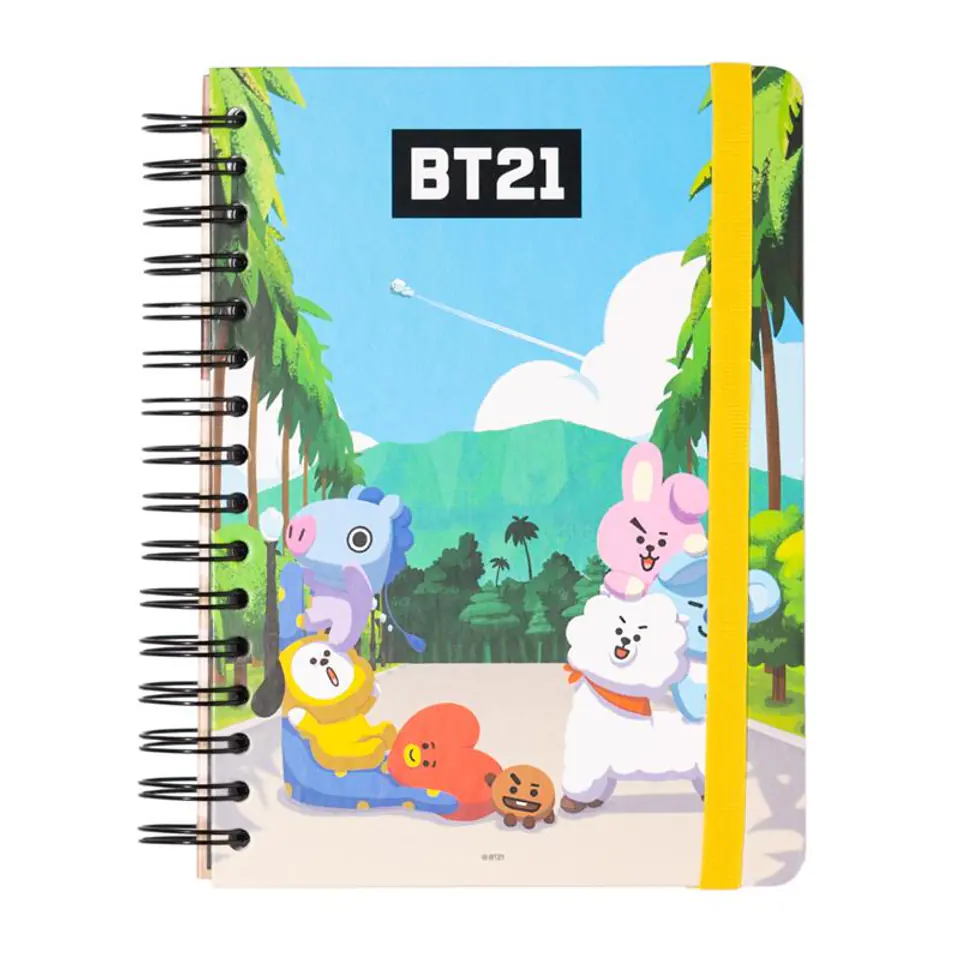 ⁨BT21 - Notatnik / Notes A5⁩ w sklepie Wasserman.eu