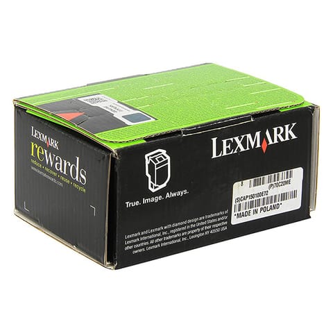 ⁨Lexmark oryginalny toner 70C20ME, magenta, 1000s, return⁩ w sklepie Wasserman.eu