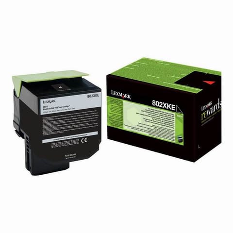 ⁨Lexmark 80C2XKE toner cartridge 1 pc(s) Original Black⁩ at Wasserman.eu