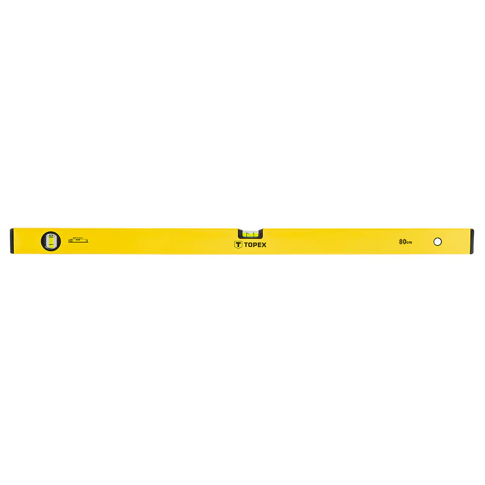 ⁨Aluminium spirit level type 500, 80 cm, 2 libelle⁩ at Wasserman.eu