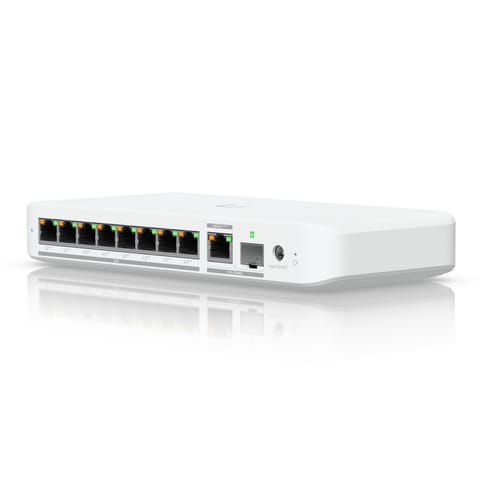 ⁨UBIQUITI USW-FLEX-2.5G-8-POE 8-PORT 2.5G POE SWITCH⁩ w sklepie Wasserman.eu