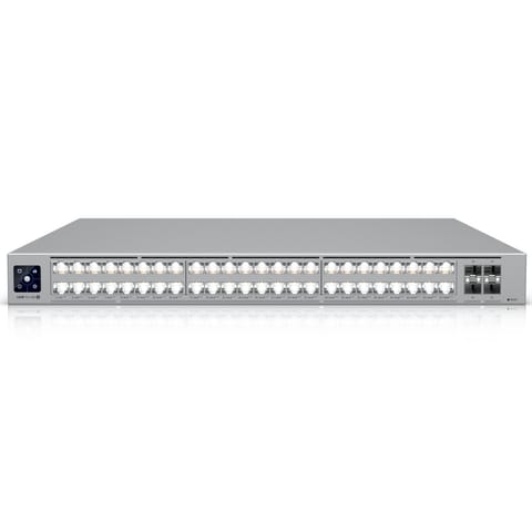 ⁨UBIQUITI USW-PRO-XG-48-POE 48 PORT LAYER 3 ETHERLIGHTING POE+++ SWITCH, 32X 10GBE, 16X 2.5GBE POE, 4X 25G SFP28⁩ w sklepie Wasserman.eu