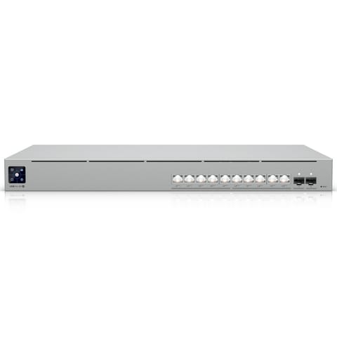 ⁨UBIQUITI USW-PRO-XG-10-POE-EU 10-PORT, LAYER 3 ETHERLIGHTING POE+++ SWITCH, 10X 10GBE, 2X 10G SFP+⁩ w sklepie Wasserman.eu