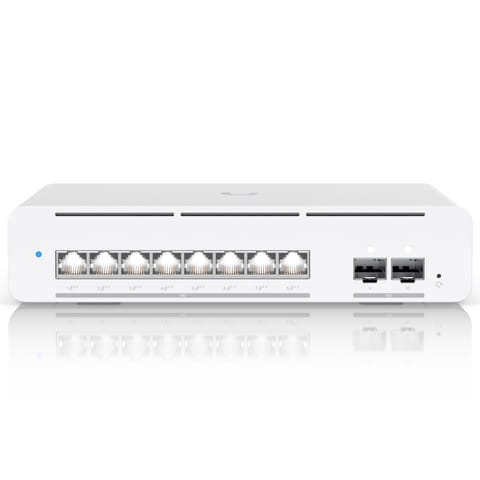 ⁨UBIQUITI USW-PRO-XG-8-POE-EU 8-PORT, LAYER 3 ETHERLIGHTING POE++ SWITCH 8X 10GBE 2X 10G SFP+⁩ w sklepie Wasserman.eu
