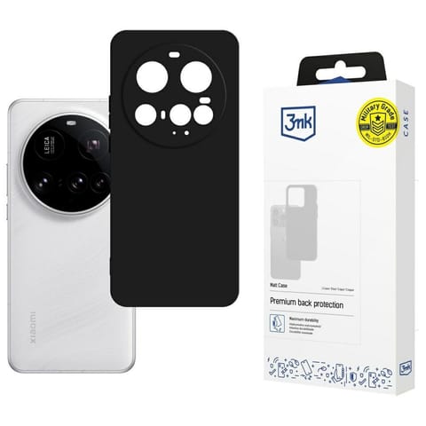 ⁨Etui 3MK Matt Case do Xiaomi 15 Ultra    czarny⁩ w sklepie Wasserman.eu