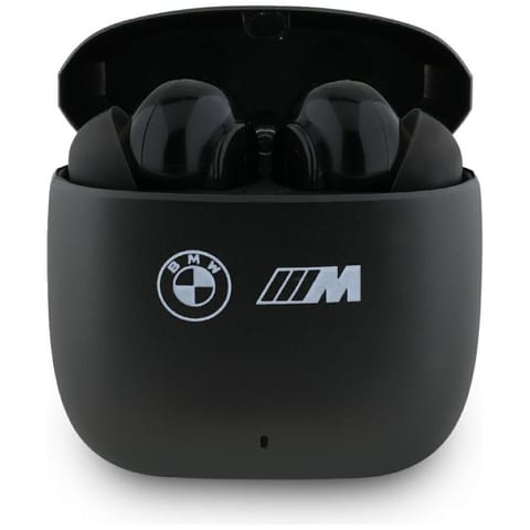 ⁨Słuchawki Bluetooth TWS BMW M Metal M    Logo Print ANC-ENC czarny⁩ w sklepie Wasserman.eu