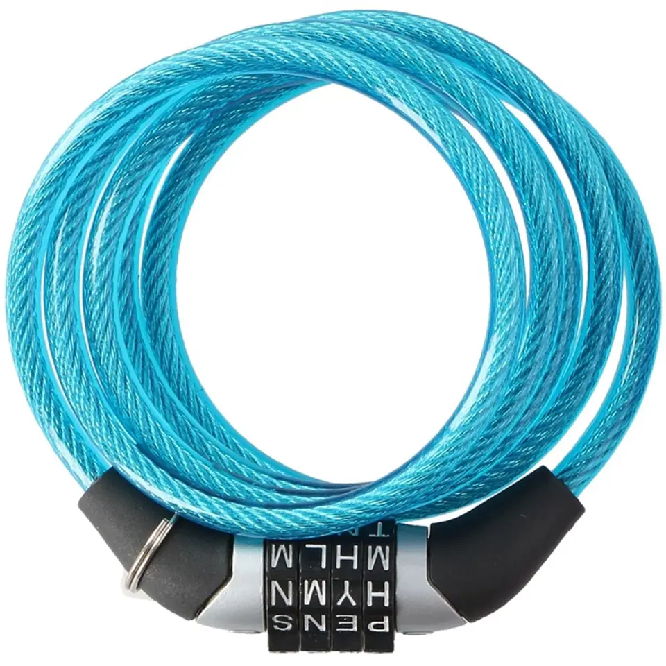 ⁨Dunlop - Bicycle clasp with cipher (Blue)⁩ at Wasserman.eu