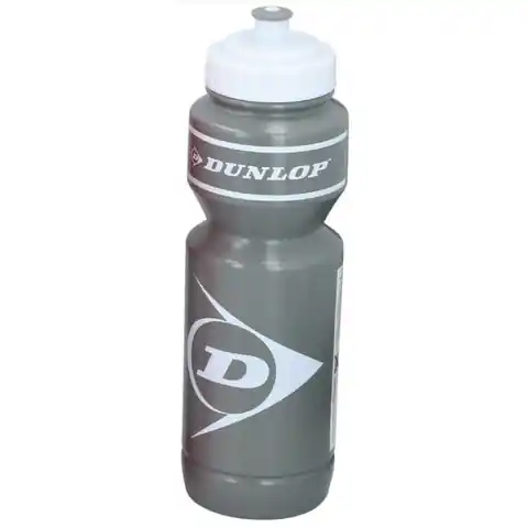 ⁨Dunlop - Large capacious sports water bottle 1 l (Grey)⁩ at Wasserman.eu