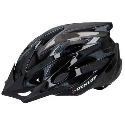 ⁨Dunlop - MTB r. S Bicycle Helmet (Black)⁩ at Wasserman.eu