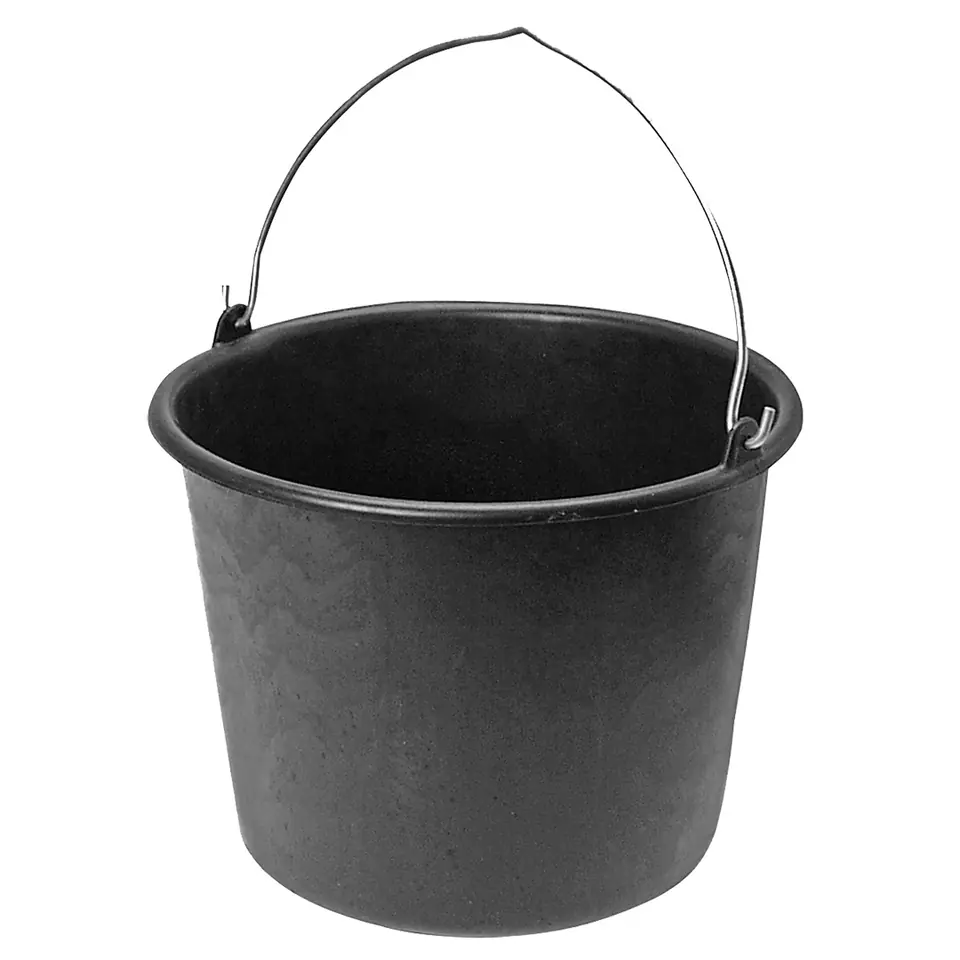 ⁨Construction bucket 20 l, metal handle⁩ at Wasserman.eu