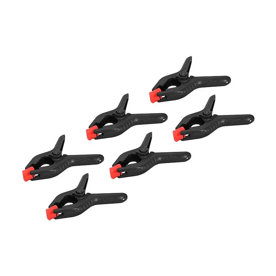 ⁨Kinzo - Set of clamping clamps for carpentry grippers 65 mm 6 pcs.⁩ at Wasserman.eu