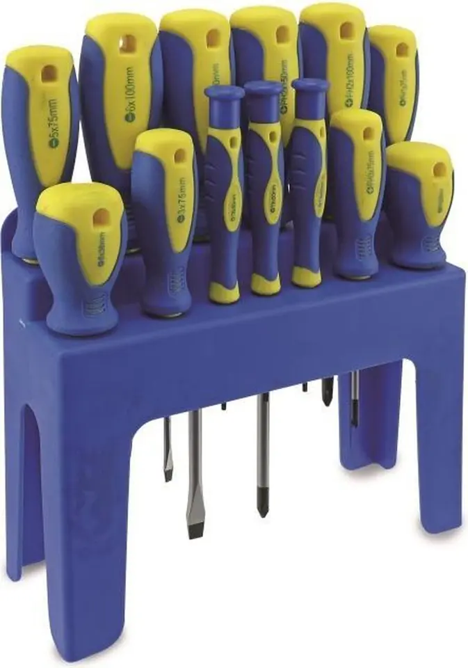 ⁨Kinzo - Set of 13 screwdrivers / screwdrivers from a reputable company⁩ at Wasserman.eu