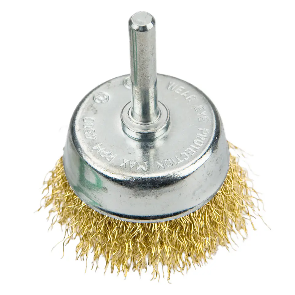 ⁨Butt wire brush with mandrel 50 mm⁩ at Wasserman.eu