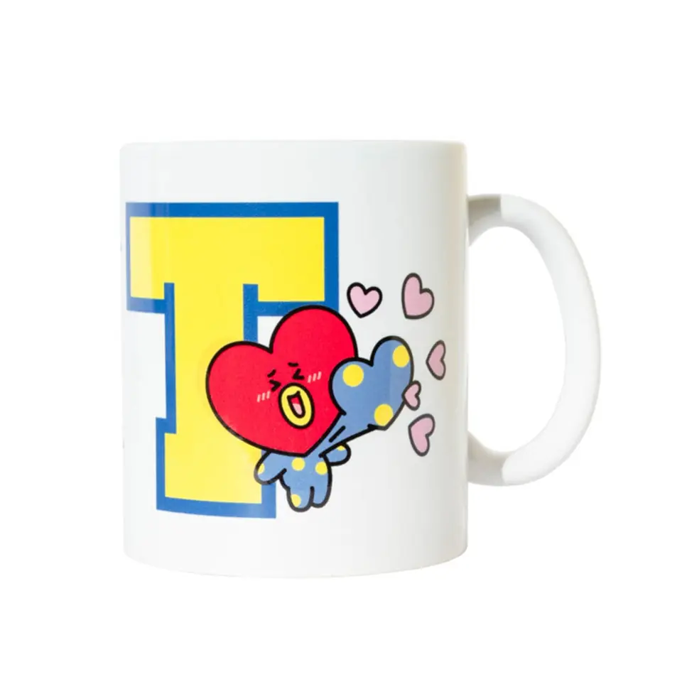 ⁨Line Friends BT21 - Kubek ceramiczny 300ml TATA⁩ w sklepie Wasserman.eu