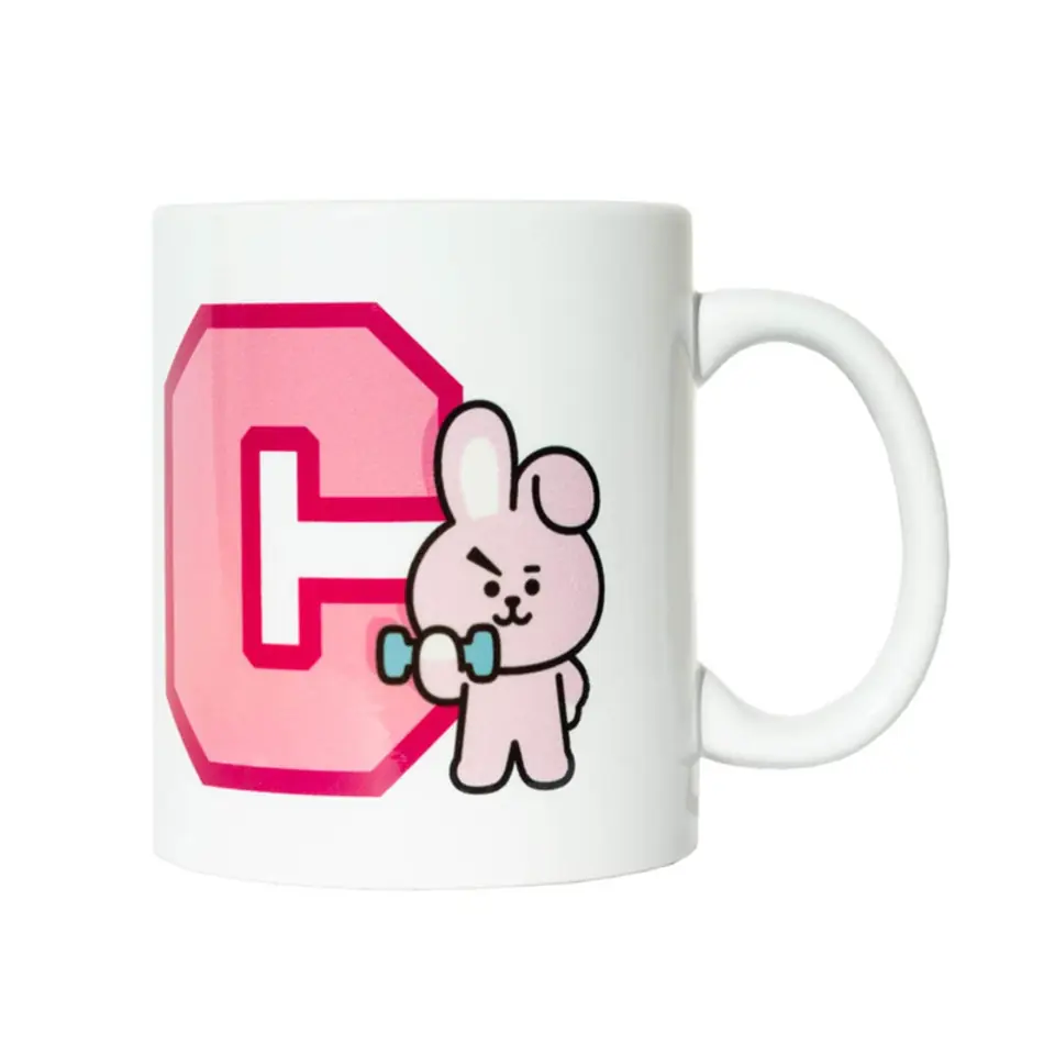 ⁨Line Friends BT21 - Kubek ceramiczny 300ml COOKY⁩ w sklepie Wasserman.eu