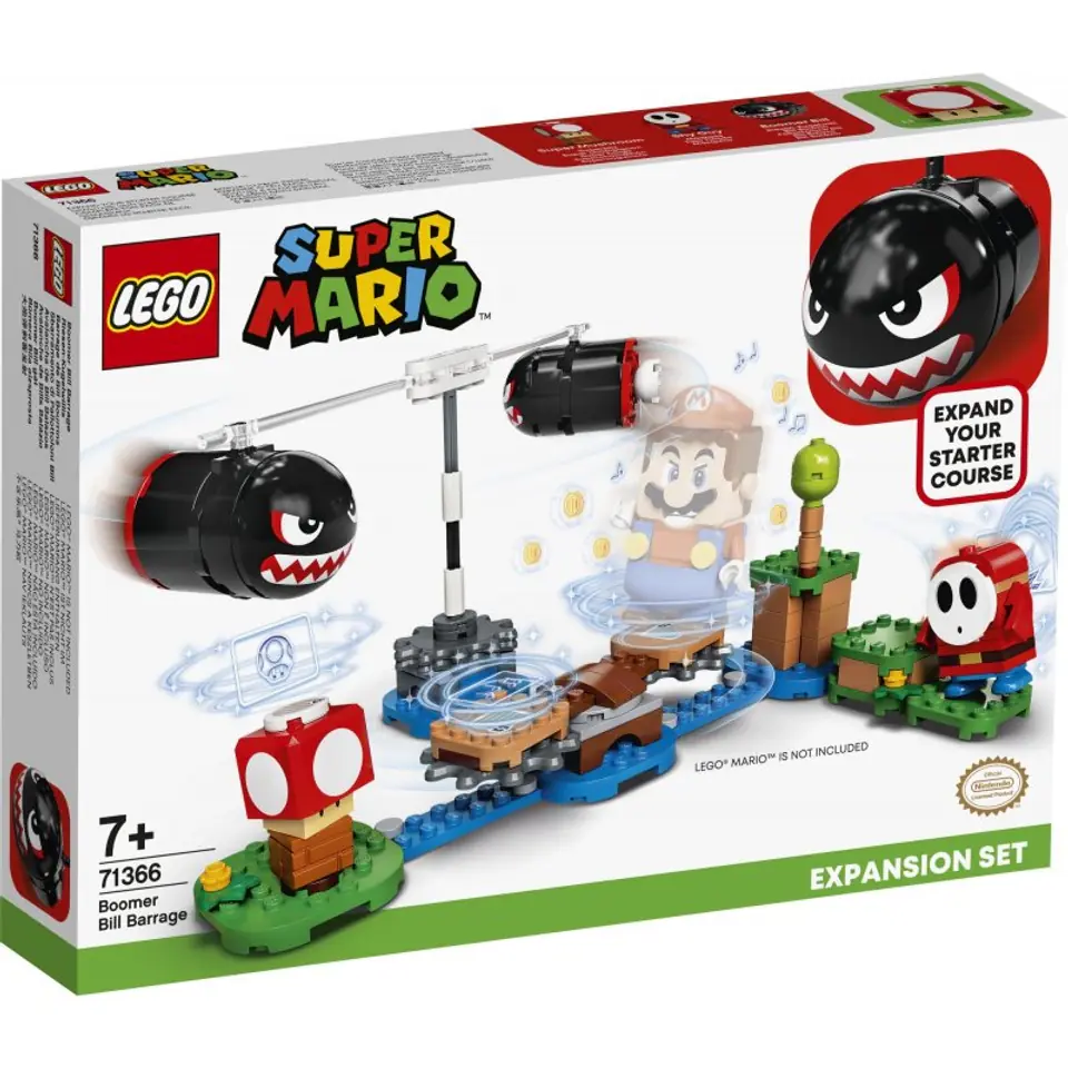 ⁨LEGO Super Mario - Fire Banzai Bill - Expansion Set⁩ at Wasserman.eu