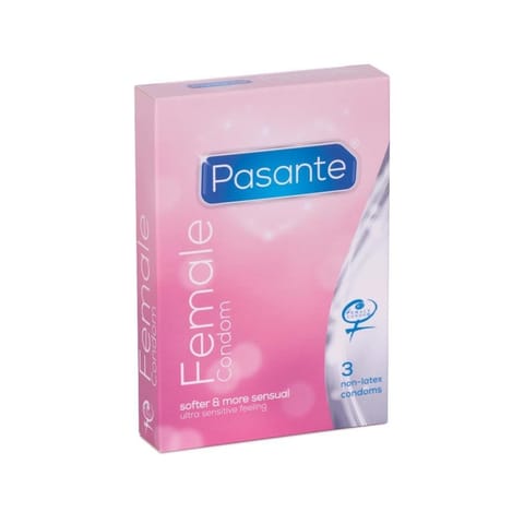 ⁨Pasante - Female Condom (1op. / 3 szt.)⁩ w sklepie Wasserman.eu