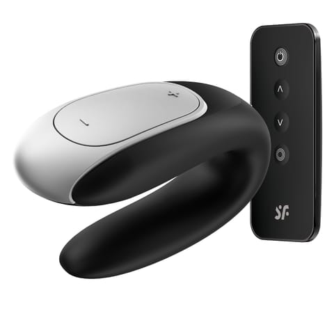 ⁨Satisfyer Double Fun Black⁩ w sklepie Wasserman.eu