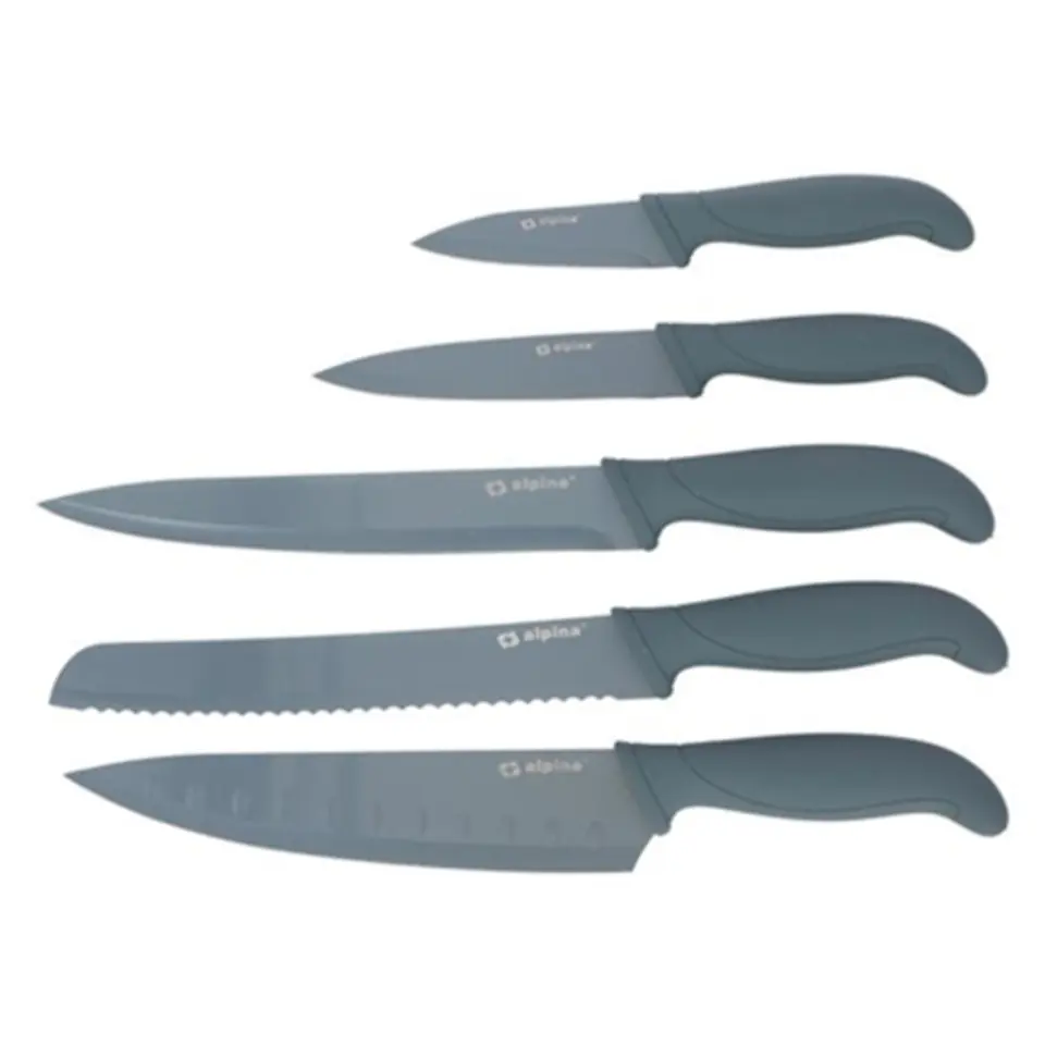 ⁨Alpina - Set of professional kitchen knives 5 pcs.⁩ at Wasserman.eu