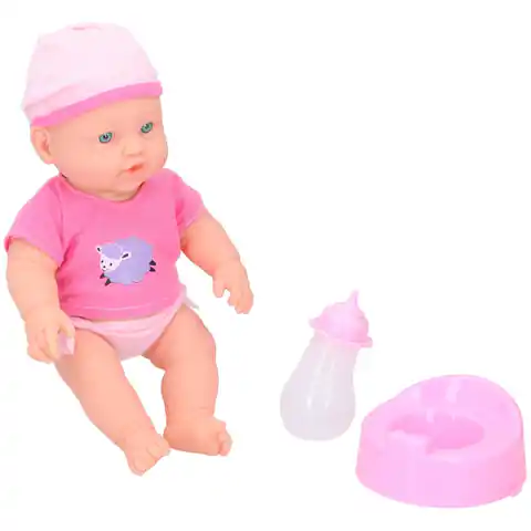 ⁨My baby & me - Baby doll 31 cm with bottle and potty⁩ at Wasserman.eu