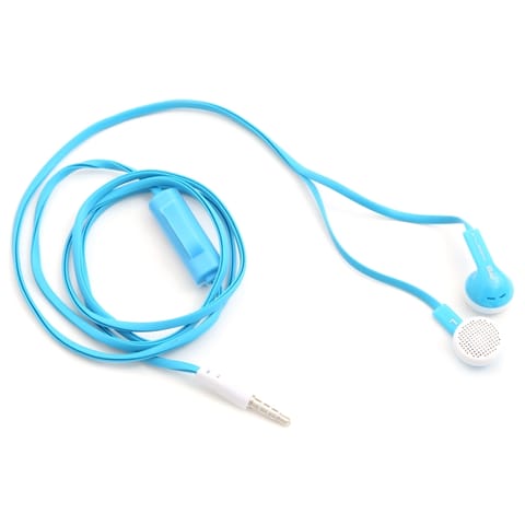 ⁨FREESTYLE IN-EAR EARPHONES + MIC SŁUCHAWKI DOUSZNE Z MIKROFONEM BLUE [42078] TE⁩ w sklepie Wasserman.eu