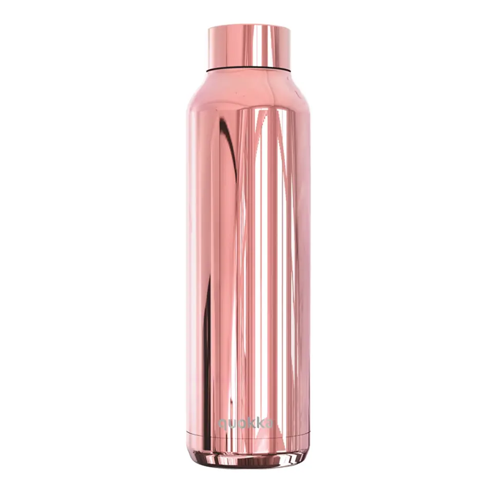 ⁨Quokka Solid - Butelka termiczna ze stali nierdzewnej 630 ml (Sleek Rose Gold)⁩ w sklepie Wasserman.eu