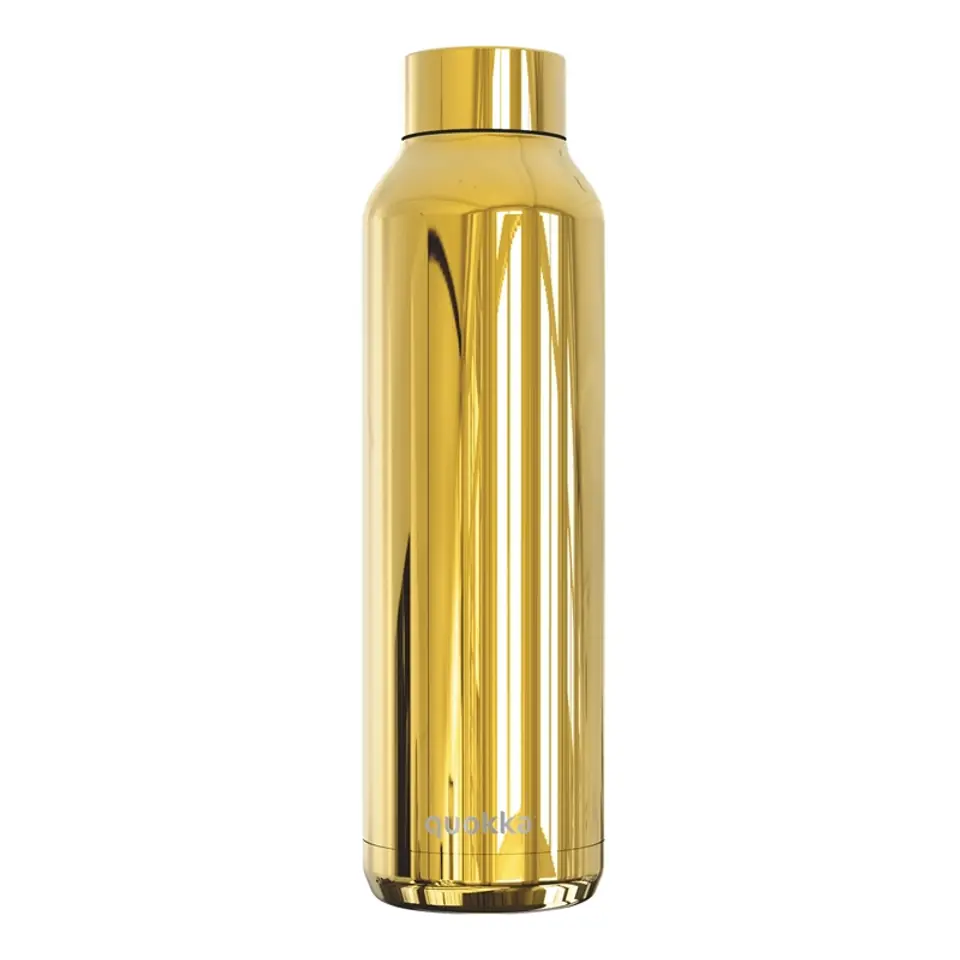 ⁨Quokka Solid - Butelka termiczna ze stali nierdzewnej 630 ml (Sleek Gold)⁩ w sklepie Wasserman.eu