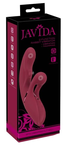 ⁨Wibrator z 2 funkcjami 22,3cm Javida⁩ w sklepie Wasserman.eu