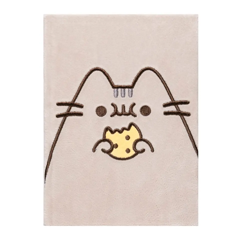 ⁨Pusheen - A5 plush notebook from the Foodie collection⁩ at Wasserman.eu