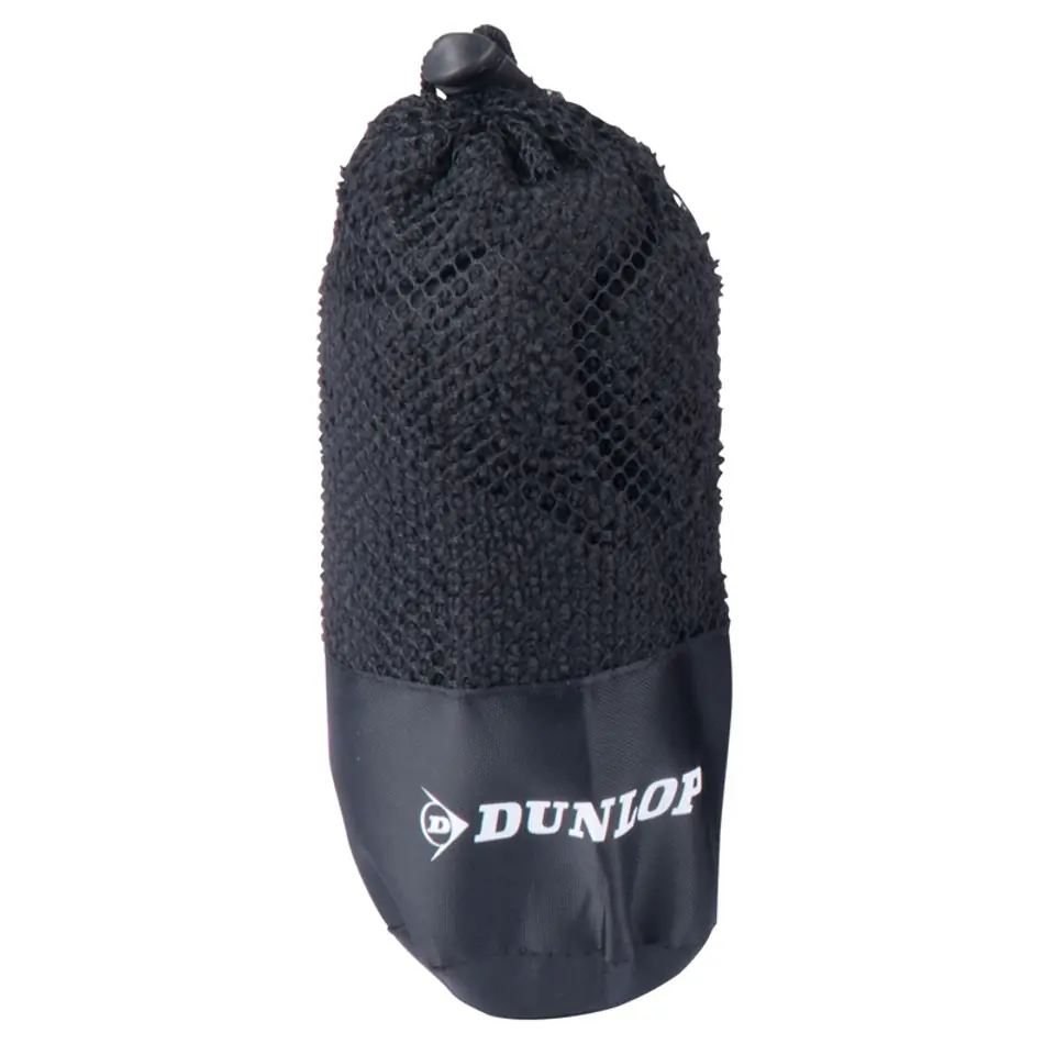 ⁨Dunlop - Microfiber Sports Towel (Black)⁩ at Wasserman.eu