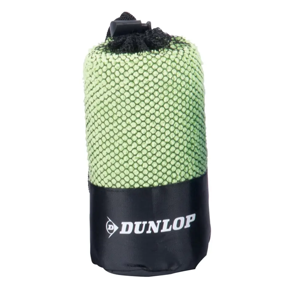 ⁨Dunlop - Microfiber Sports Towel (Green)⁩ at Wasserman.eu