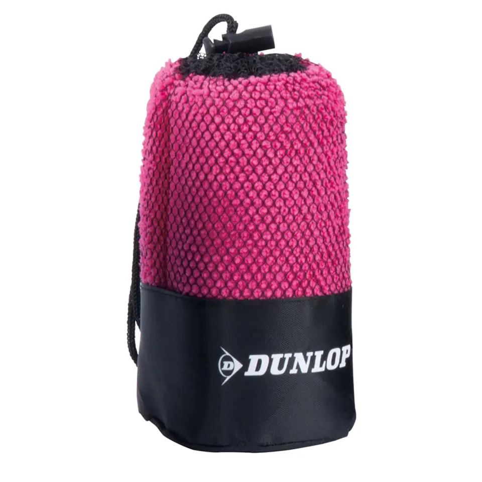 ⁨Dunlop - Microfiber Sports Towel (Pink)⁩ at Wasserman.eu