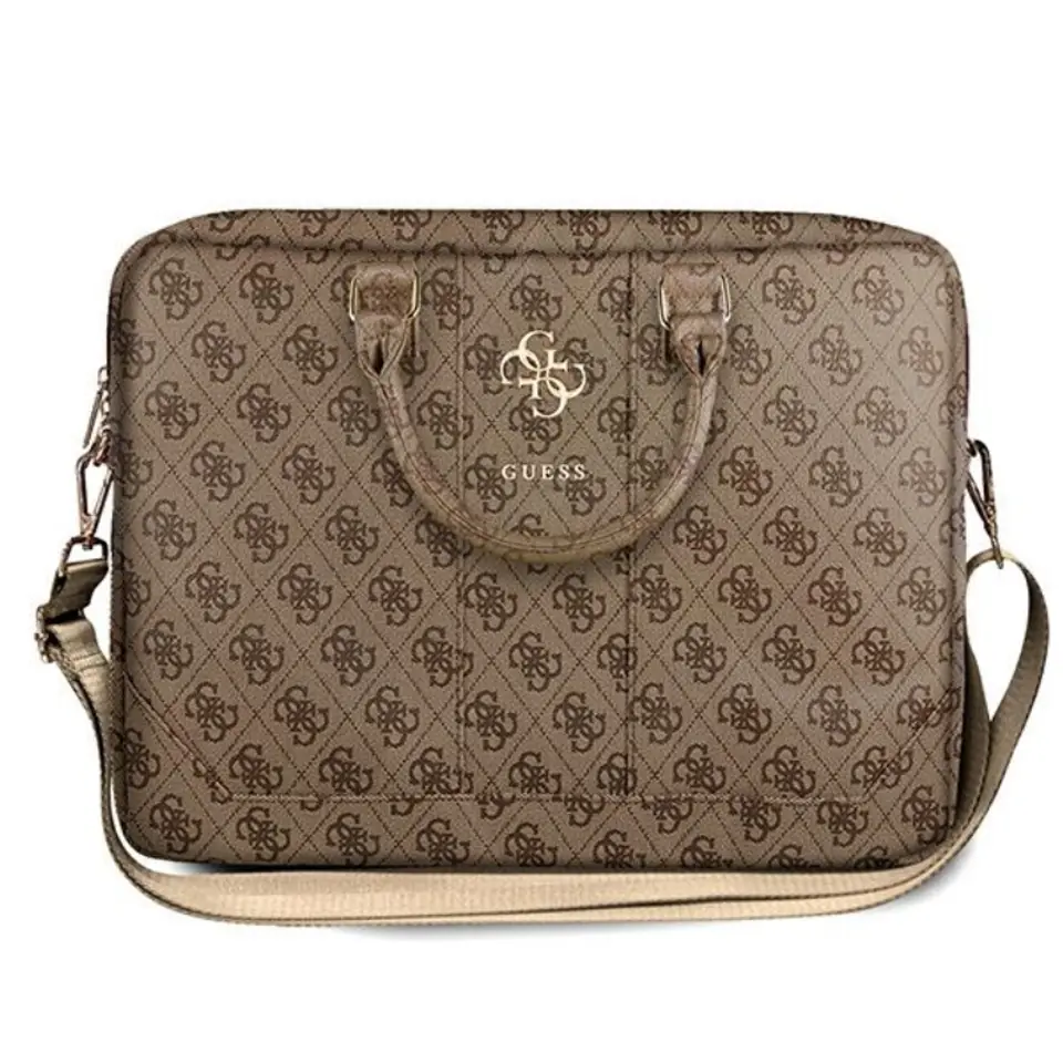 ⁨Guess Bag GUCB15G4GFBR 16" brown/brown 4G Uptown⁩ at Wasserman.eu