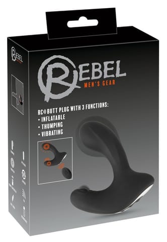 Rebel RC Butt Plug with 3 func w sklepie Wasserman.eu