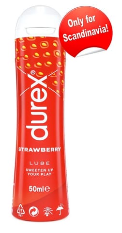 ⁨N Durex Strawberry Lube 50 ml⁩ w sklepie Wasserman.eu