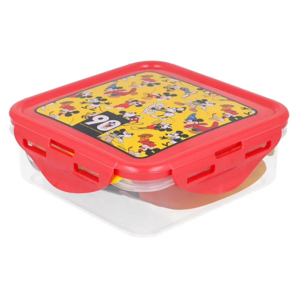 ⁨Mickey Mouse - Lunchbox / hermetyczne pudełko śniadaniowe 500ml⁩ w sklepie Wasserman.eu