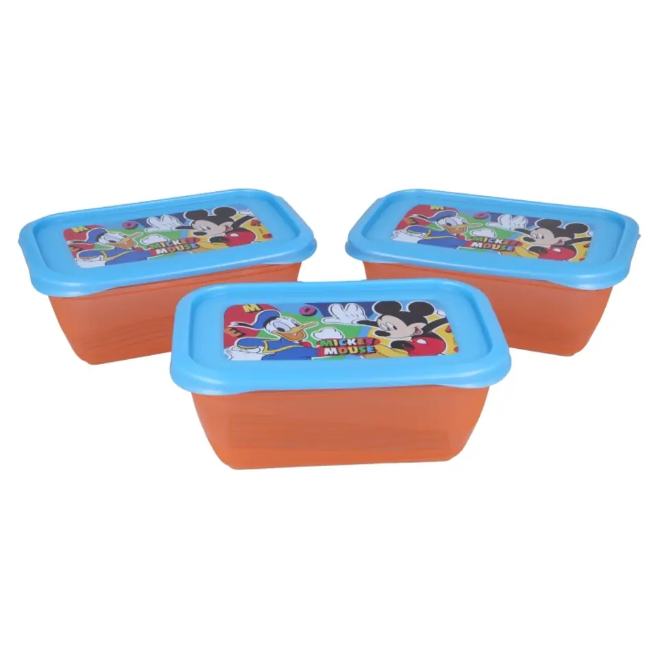 ⁨Mickey Mouse - Food Container Set 540ml (3pcs)⁩ at Wasserman.eu
