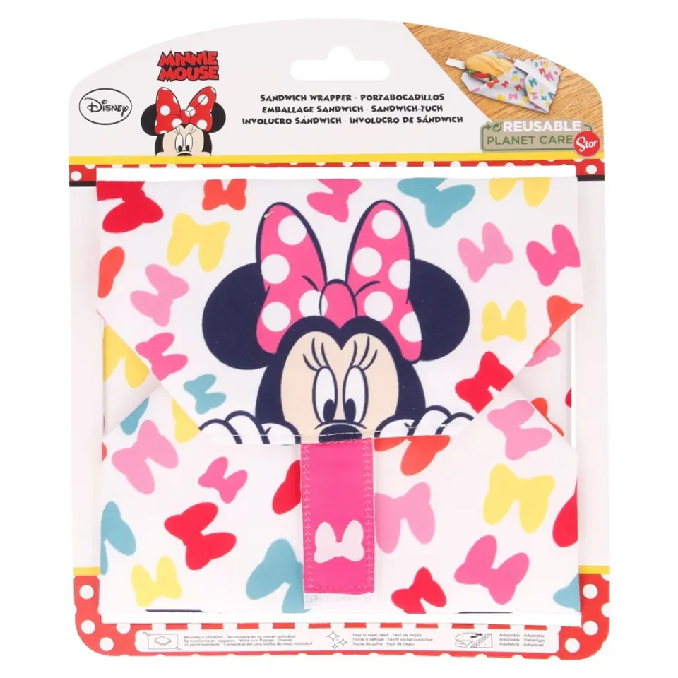 ⁨Minnie Mouse - Reusable breakfast wrapper⁩ at Wasserman.eu