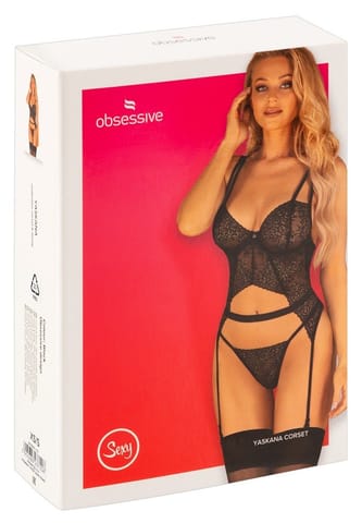 ⁨Yaskana corset black (size M/L)⁩ at Wasserman.eu