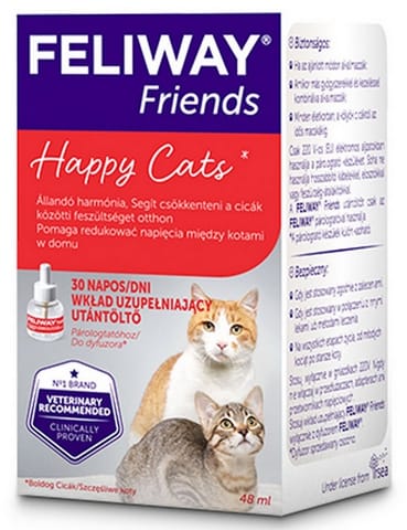 ⁨Feliway Friends - kocie feromony Wkład uzupełniający 48ml (30 dni)⁩ w sklepie Wasserman.eu