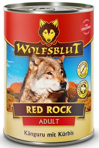 ⁨Wolfsblut Dog Red Rock - kangur i dynia puszka 395g⁩ w sklepie Wasserman.eu