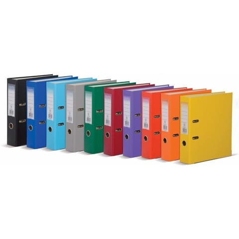 ⁨Segregator BIZNES A4/75 biały z okuciem 063/07 VAUPE⁩ w sklepie Wasserman.eu