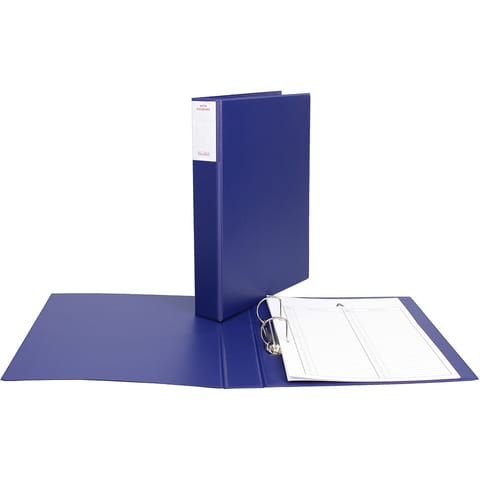 ⁨Segregator do akt osobowych 4,5 cm 2r/d35 granatowy TD-14-02 BIURFOL⁩ w sklepie Wasserman.eu