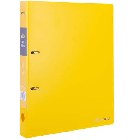 ⁨Segregator ringowy RIO PP żółty 38130 YELLOW DELI⁩ w sklepie Wasserman.eu