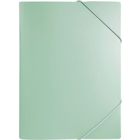 ⁨Teczka z gumką A4 PP zieleń MORANDI TGM-A4-03 BIURFOL⁩ w sklepie Wasserman.eu