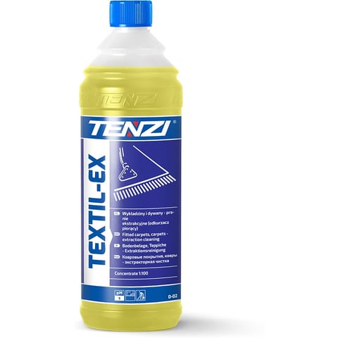⁨Płyn TENZI TEXTIL-EX do prania odkurzaczem piorącym 1l. (D-02/001)⁩ w sklepie Wasserman.eu