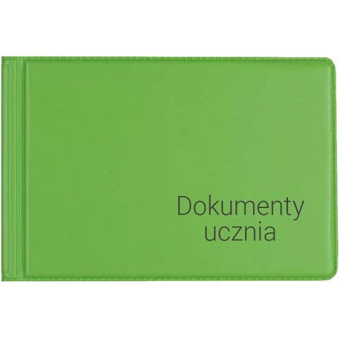 ⁨Okładka na dokumenty ucznia GRASS KOD-12-02 BIURFOL⁩ w sklepie Wasserman.eu