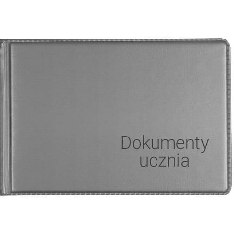 ⁨Okładka na dokumenty ucznia SILVER KOD-12-01 BIURFOL⁩ w sklepie Wasserman.eu